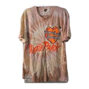 Hyde Park You Arent Invited Flintstones Themed Mens T Shirt Size XL Tie‎ Dye
